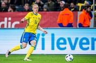 HALMSTAD,SWEDEN - OCTOBER 14:   Victor Lindelof  of Sweden in action during the UEFA Under-21 Championship qualifying match between Sweden and France in Orjans Vall Stadium on October 14, 2014 in Halmstad, Sweden.  (Photo by Ludvig Thunman/EuroFootball/Getty Images)